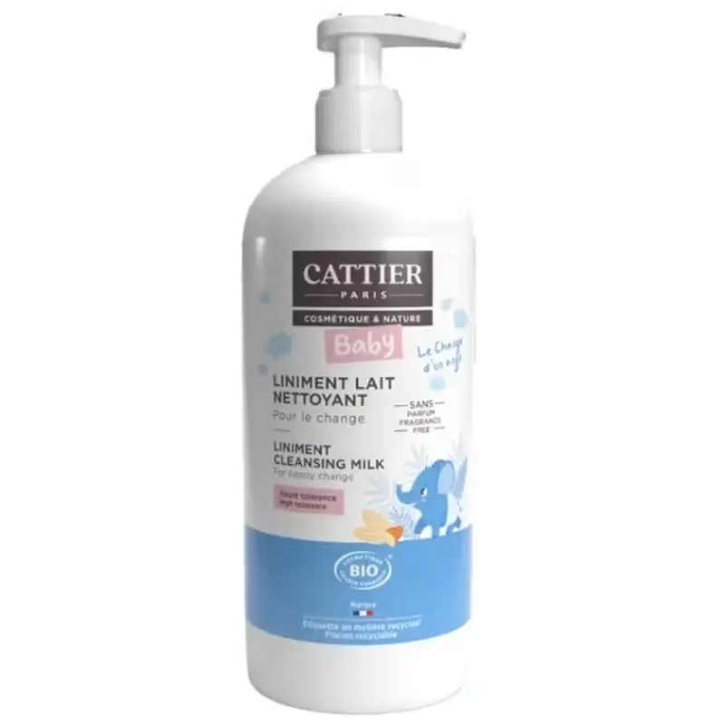 Cattier Baby Nappy Change Liniment 500Ml.