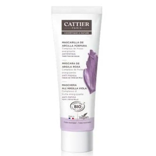 Cattier Purple Clay Mask 100Ml.