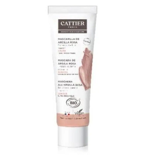 Cattier Pink Clay Mask Sensitive Skin 100Ml.