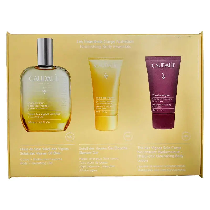 Caudalie Les Essentiels Corps Nutrition Oils Box