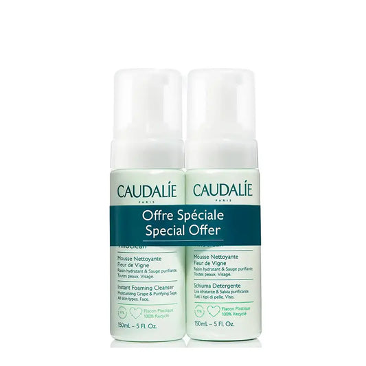 Caudalie Duo Vinoclean Cleansing Foam,150 ml