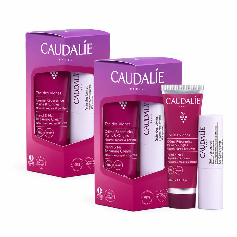 Caudalie Thé Des Vignes Hands & Lips Duo Pack of 2