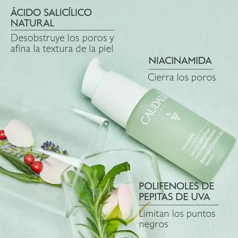 Caudalíe Vinopure Anti-Imperfections Salicylic Serum - 30 ml