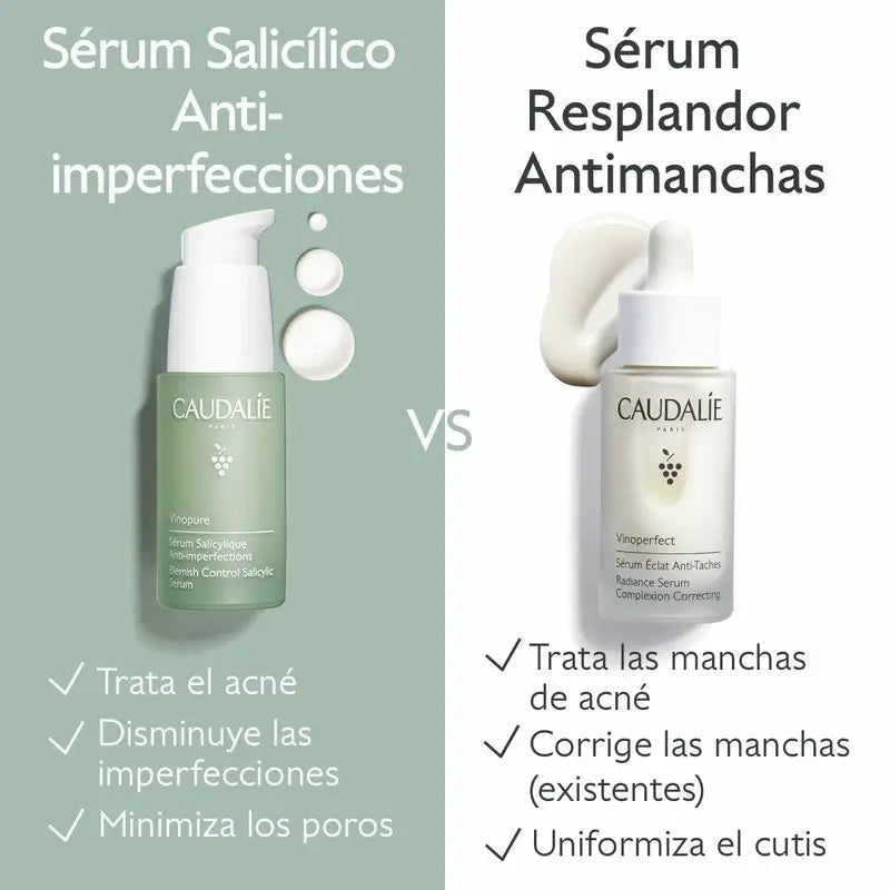 Caudalíe Vinopure Anti-Imperfections Salicylic Serum - 30 ml