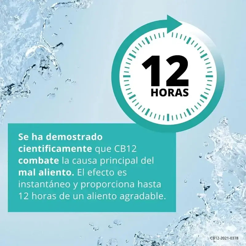 CB12 Mild Mild Mild Mint Flavoured Halitosis Mouthwash, 250ml