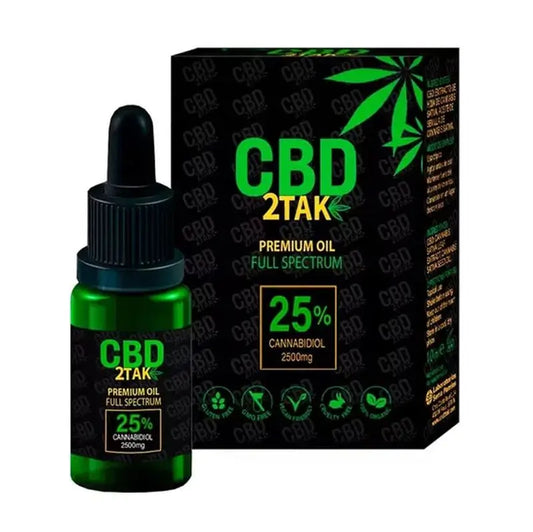 Cbd-2-Tak 25 % CBD Oil, 10 ml