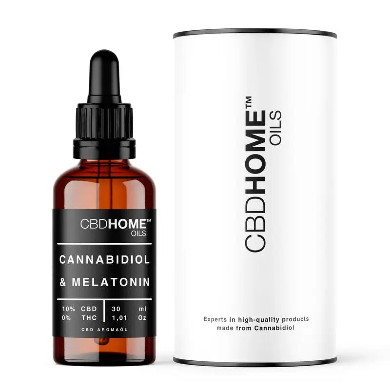 Cbd Home Cbd Oil 10% + Melat, 30 ml