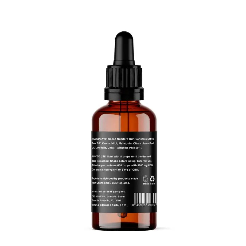 Cbd Home Cbd Oil 10% + Melat, 30 ml