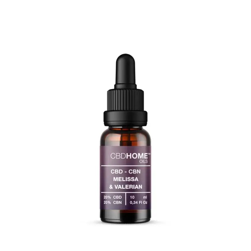 CBD HOME CBD + CBC + Lemon Balm + Valerian Oil, 10 ml