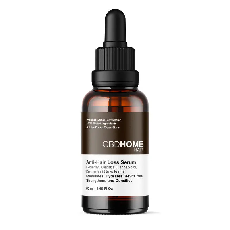CBD HOME Anti-Hair Loss Hair Serum with CBD, 50 ml