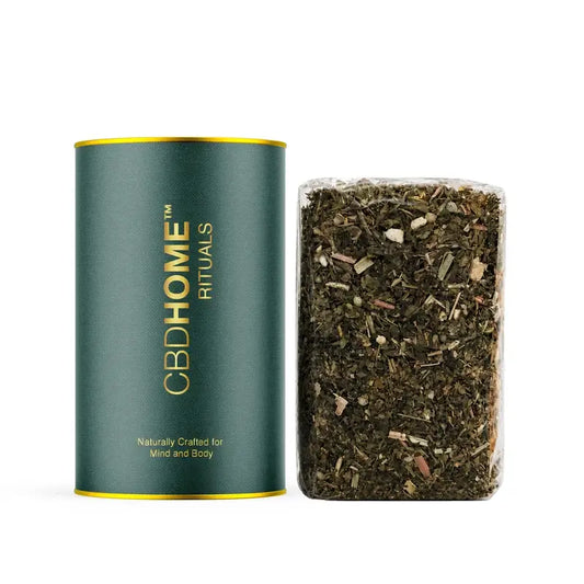 CBD HOME - Green Tea and Hemp - 100 g
