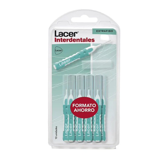 Lacer Extrafine Interdental Brush Straight 10 pieces