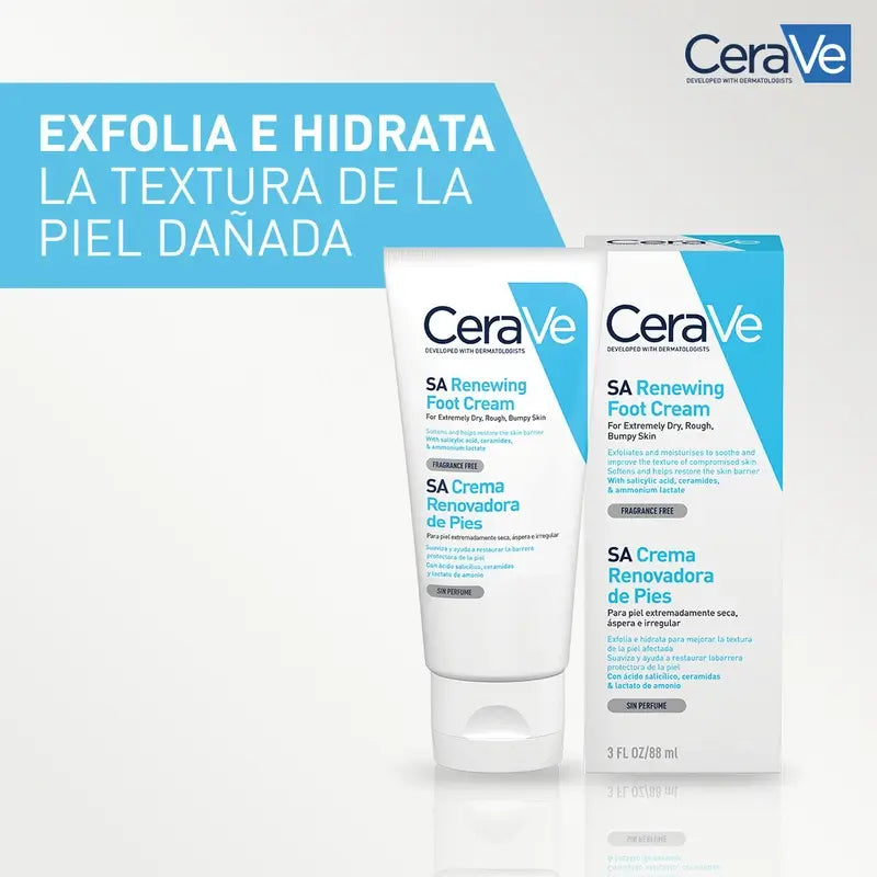 CeraVe Renewing Foot Cream, 88 ml
