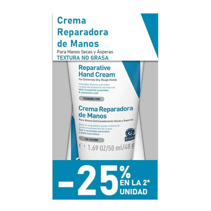CeraVe Duplo Hand Cream, 2X50 ml