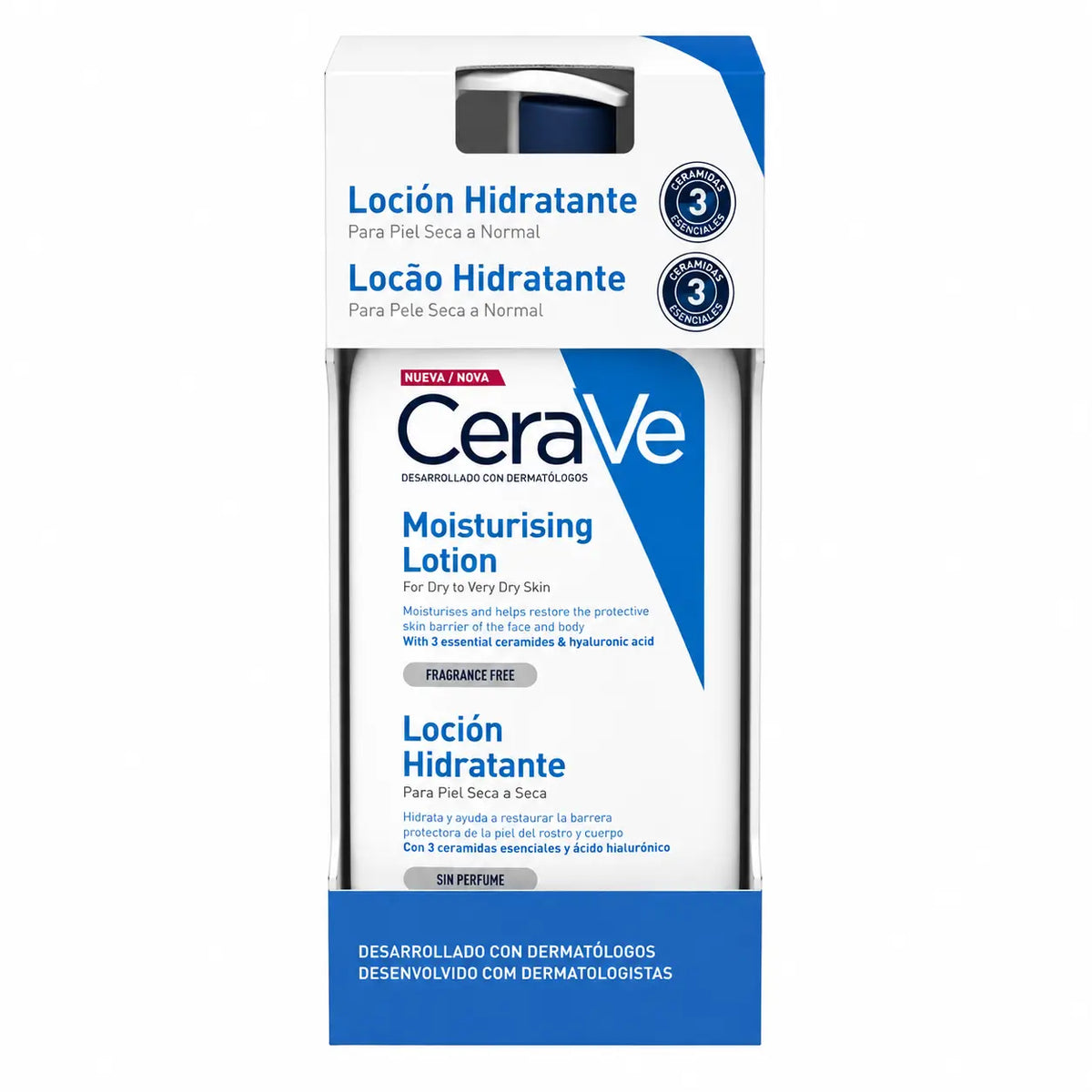 CeraVe Duplo Moisturising Lotion, 2x473 ml