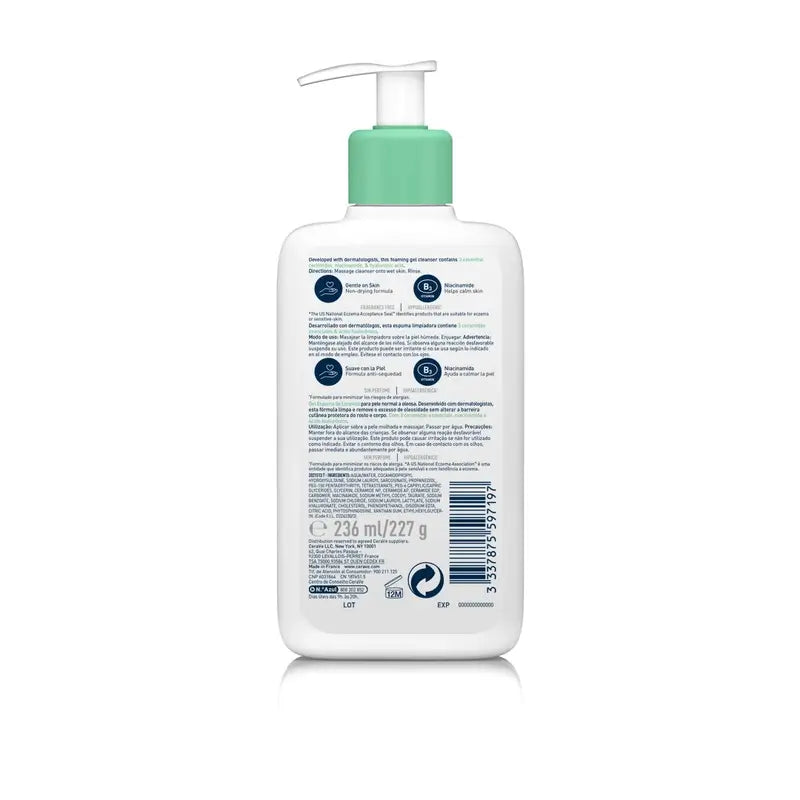 CeraVe Foaming Gel Cleanser, 236 ml