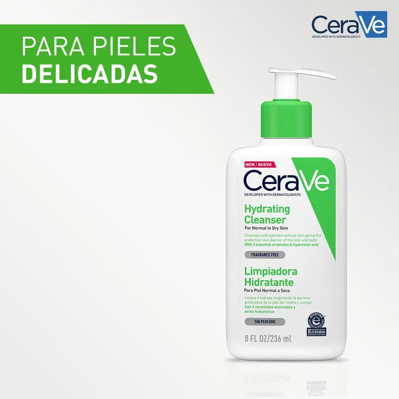 CeraVe Moisturising Gel Cleanser, 236 ml