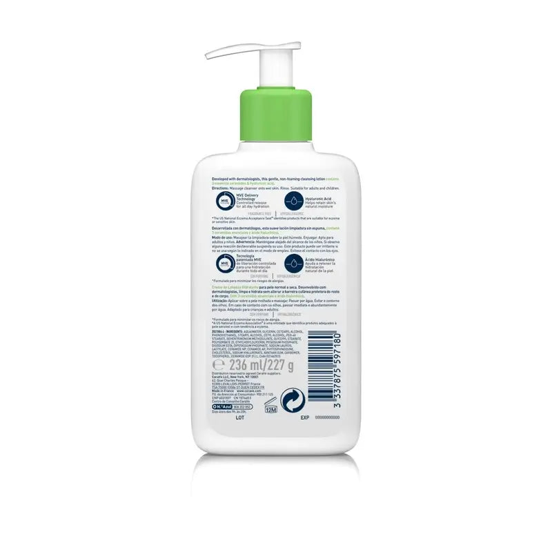 CeraVe Moisturising Gel Cleanser, 236 ml