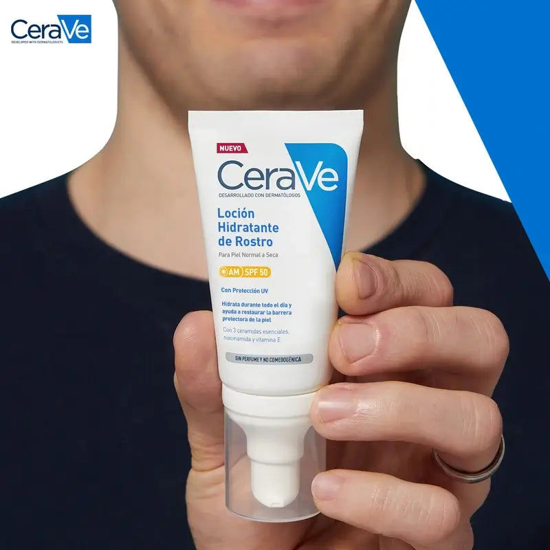 CeraVe Moisturising Face Lotion SPF 50, 52 ml