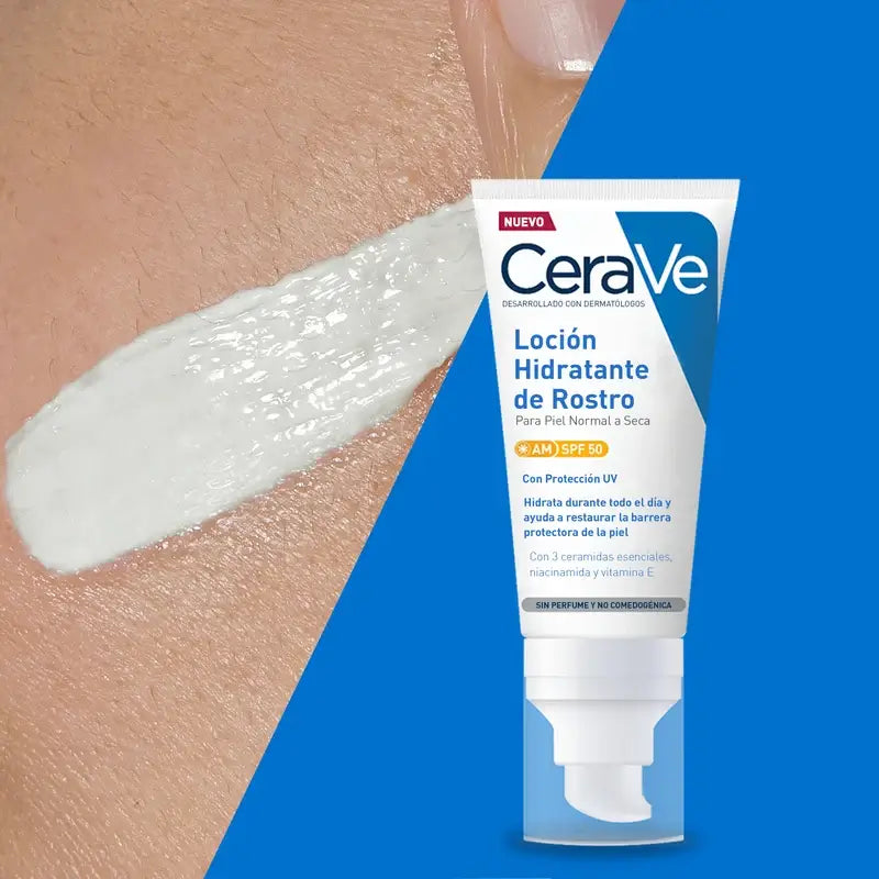 CeraVe Moisturising Face Lotion SPF 50, 52 ml