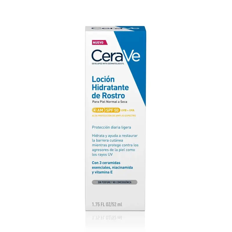CeraVe Moisturising Face Lotion SPF 50, 52 ml