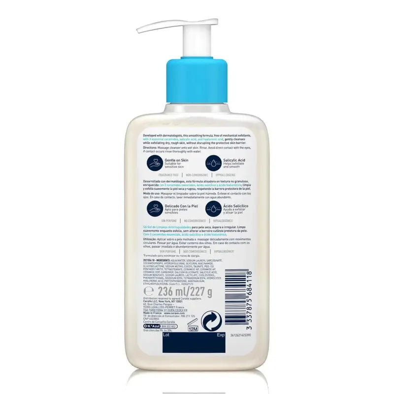 CeraVe Anti-Roughness Cleaner, 236 ml