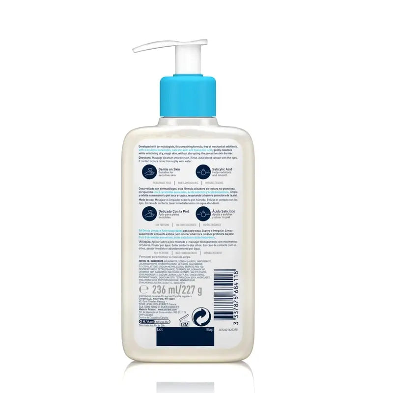 CeraVe Anti-Roughness Cleaner, 236 ml