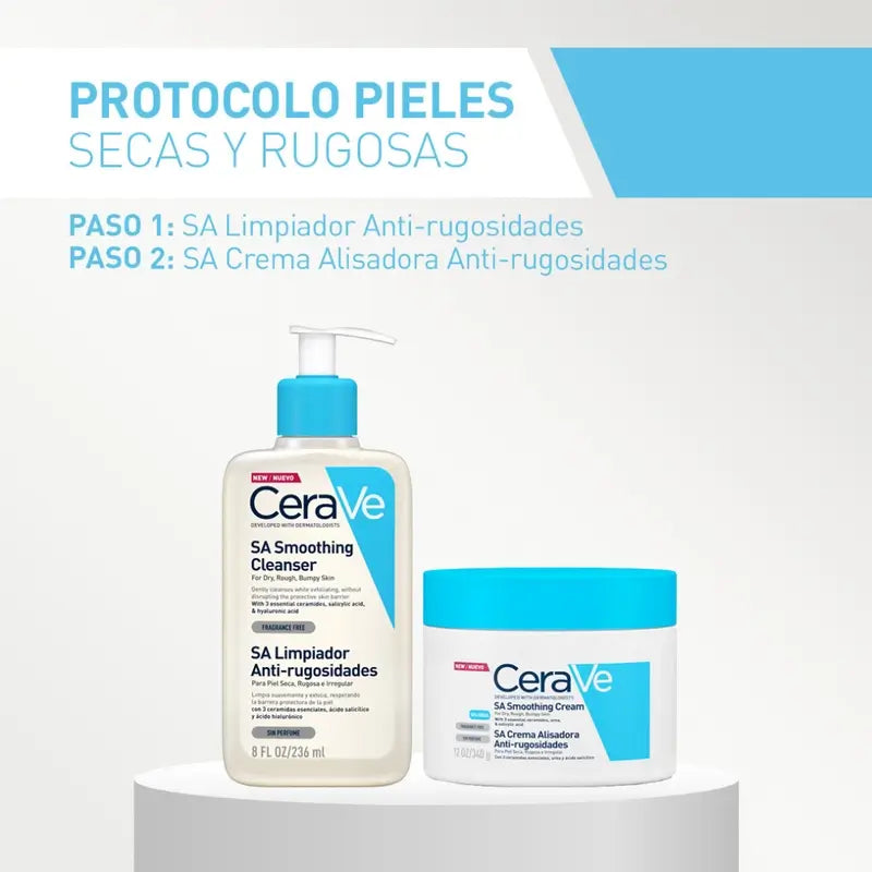 CeraVe Anti-Roughness Cleaner, 236 ml