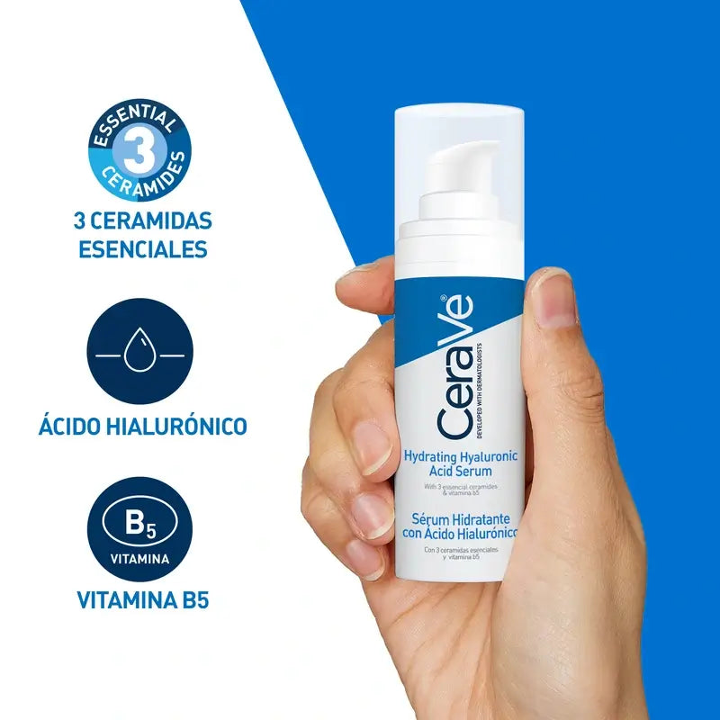 CeraVe Hyaluronic Acid Moisturising Serum, 30 ml