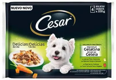 Cesar Multipack Jelly Selection 13X4X100Gr Pouch