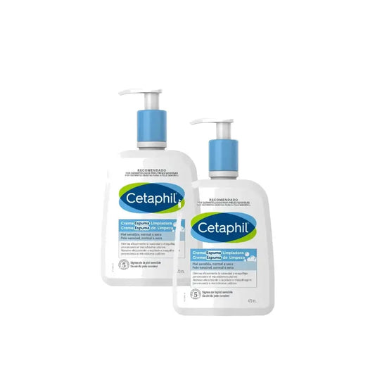 Cetaphil Foaming Cleansing Cream 473 ml, pack of 2