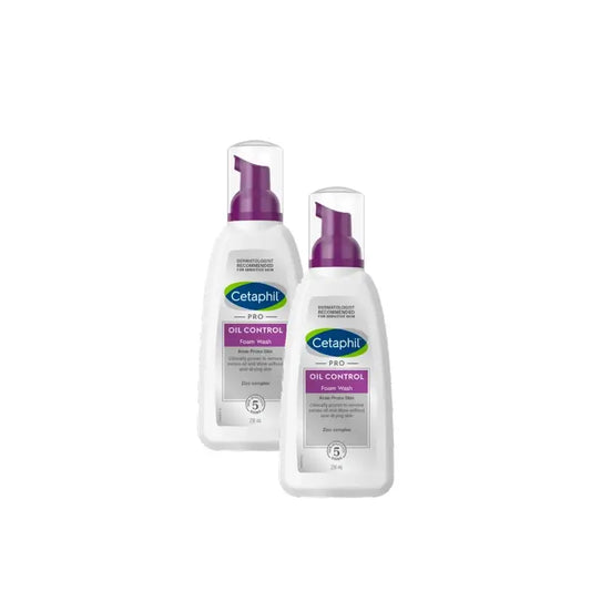 Cetaphil DermaControl Cleansing Foam 235 ml, pack of 2
