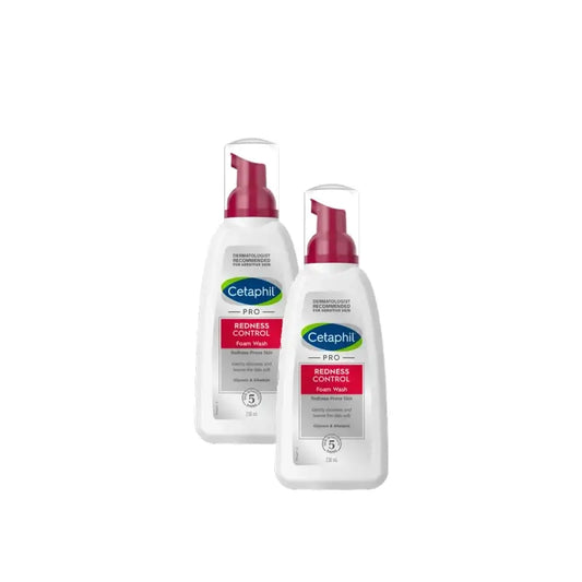 Cetaphil Pro Redness Control Cleansing Foam 235 ml, pack of 2