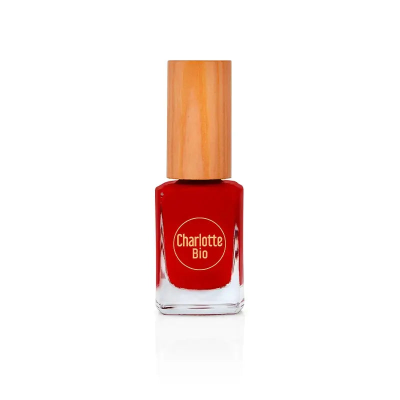 Charlotte Bio Nail Polish Perfect-Red 10 Ml
