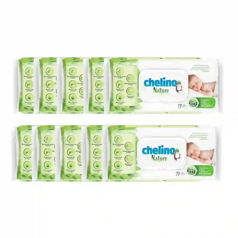 Chelino Nature Infant Wipes , 10X72 Units