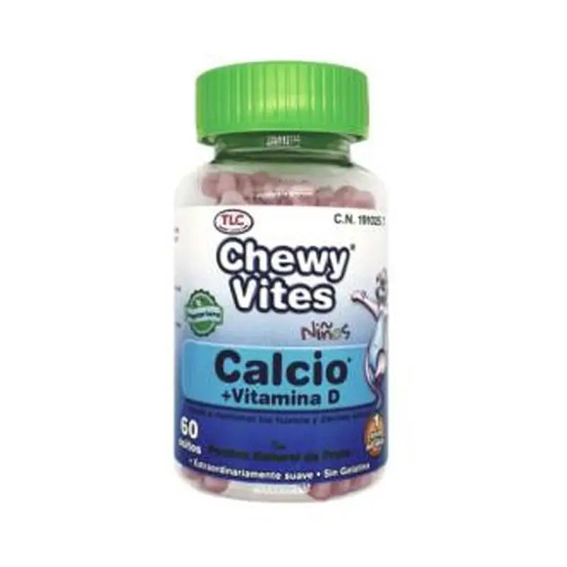 Chewy Vites Kids Calcium+Vit. D 60Ud.