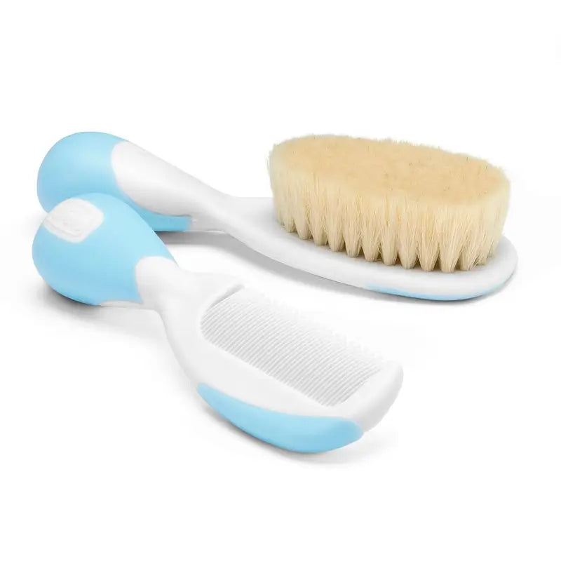 Chicco Comb & Brush Set Blue