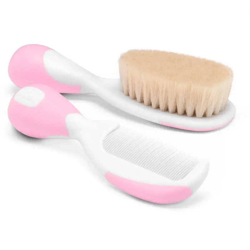 Chicco Comb & Brush Set Pink