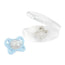Chicco Physioforma Dual Soft Silicone Pacifier Blue 2-6M 2 Units