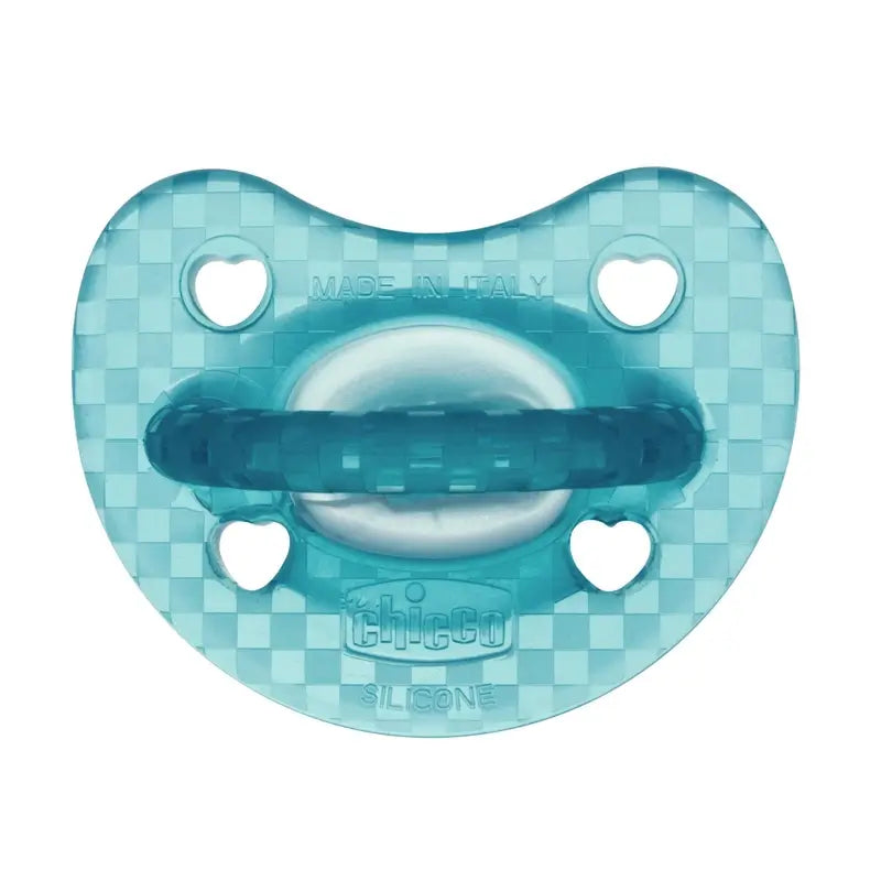 Chicco Pacifier Physioforma Luxe 16-36 2 Units Blue -Grey