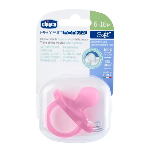 Chicco Pacifier Physioforma Soft Pink 6-16M 1 Unit