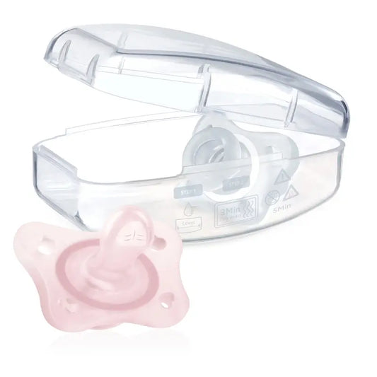 Chicco Pacifier Physioforma Minisoft Pink 0-2M 2 Units