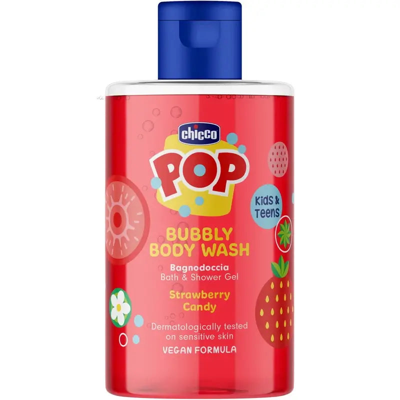Chicco Pop Strawberry Bath Gel 300 Ml