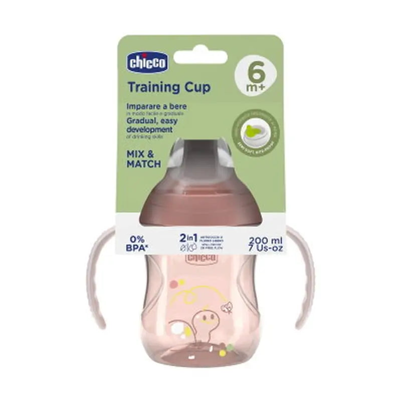 Chicco Learning Cup 6M+ Pink 200 Ml