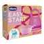 Chicco Silicone Food Set Pink 6M+ , 1 piece