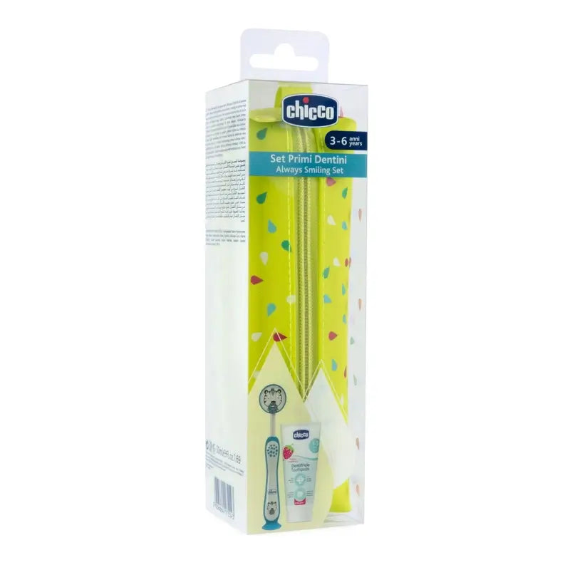 Chicco Blue Tiger Blue Dental Set 36M+