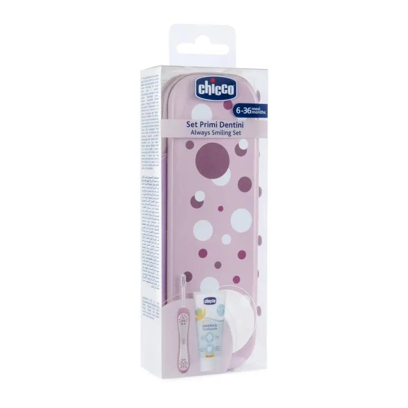Chicco Pink Dental Set 6M+