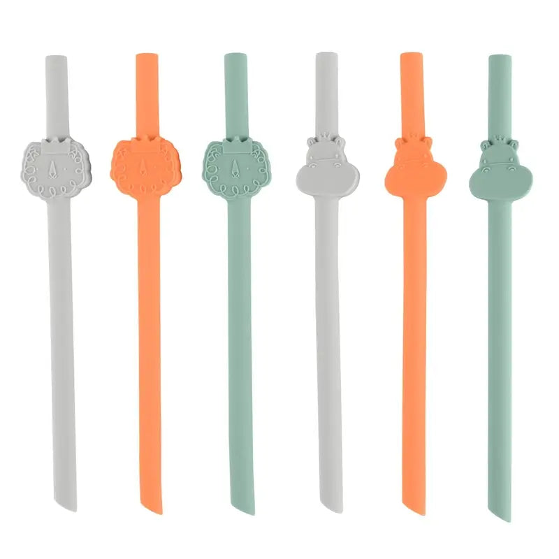 Chicco Take Eat Easy Coloured Straws 12M+