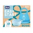 Chicco Take Eat Easy Meal Set Silicone Blue 6M+