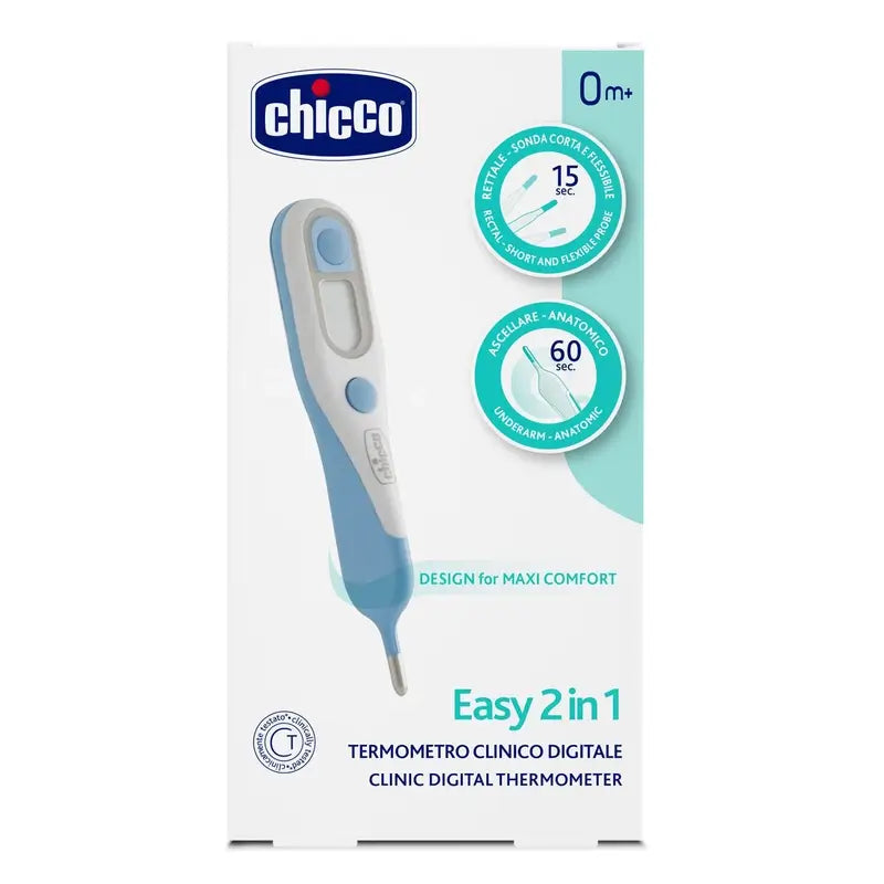 Chicco Infant Digital Thermometer Easy 2 In 1
